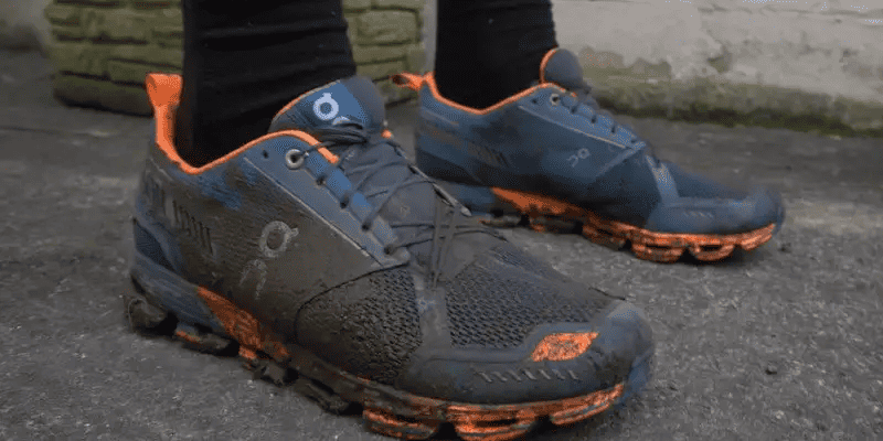 A Pair Of Dirty Running Shoes 