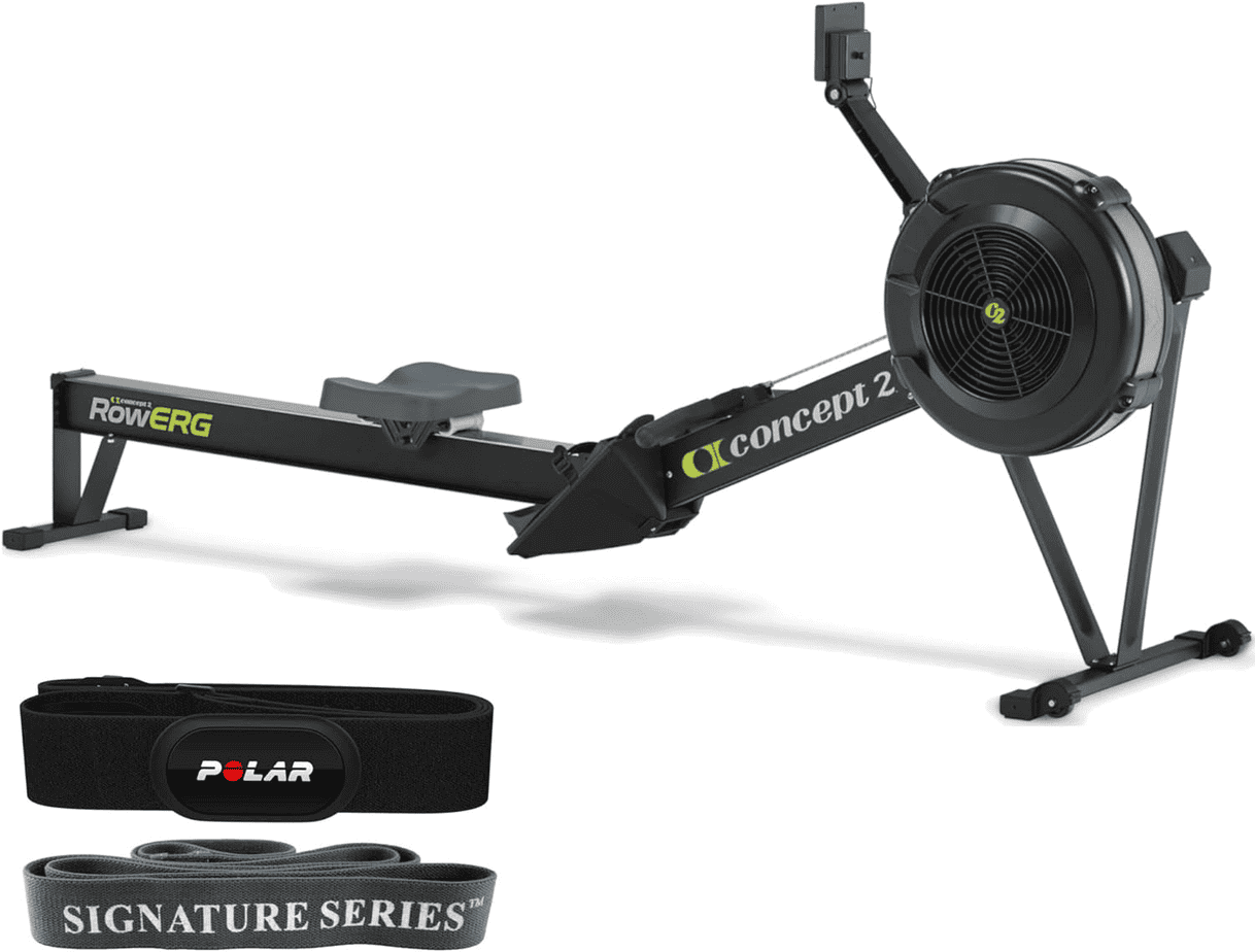 Image Of Concept2 Model D, A High-End Rowing Machine For A Killer Workout