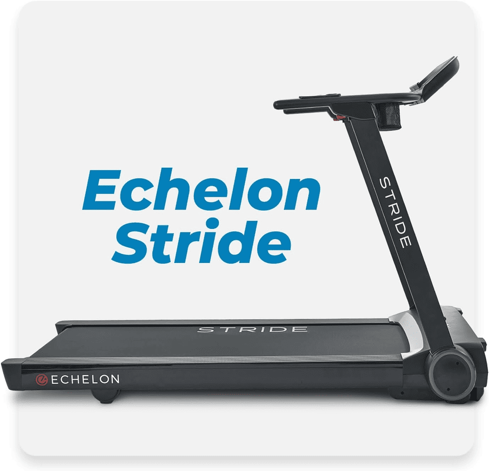 Image Of Echelon Stride, A Compact Treadmill For Easy Storage