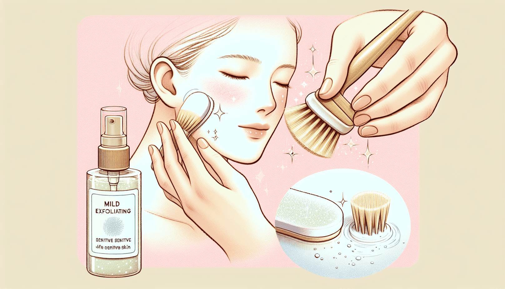 Gentle Exfoliation Method For Sensitive Skin